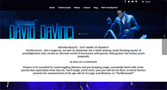 Desktop Screenshot of daviddavinci.com